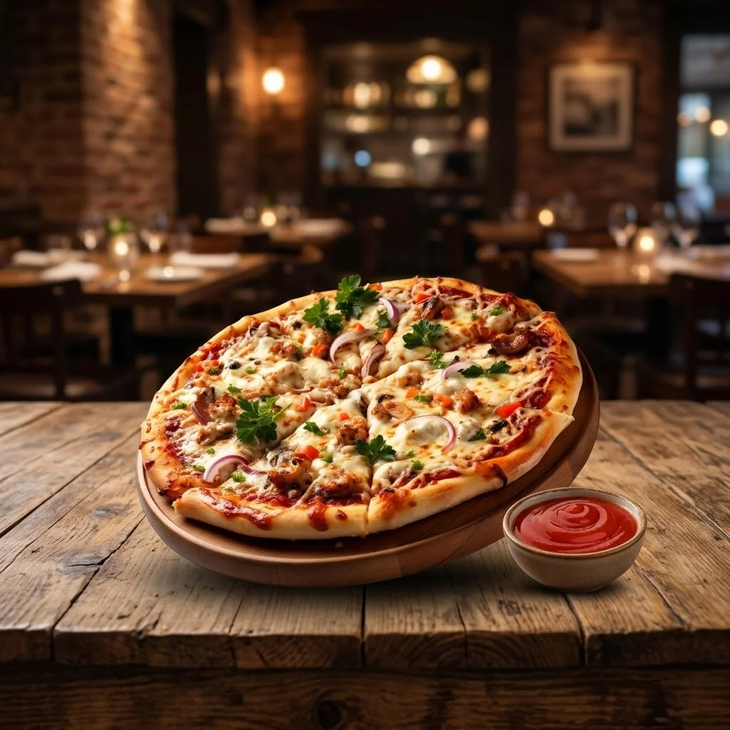 Chicken Tikka Pizza